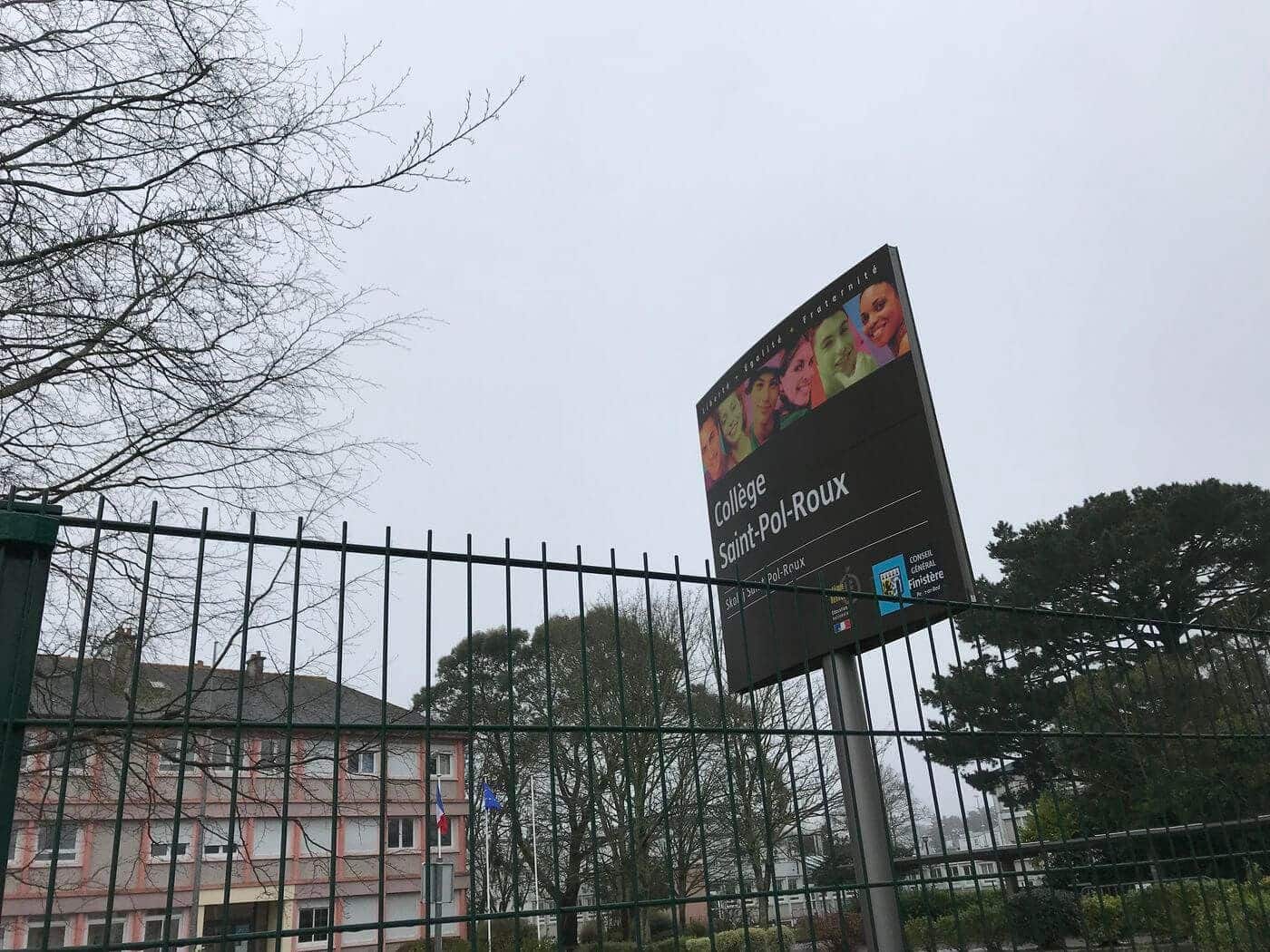 Visite Du Collège Saint Pol Roux à Brest Didier Le Gac Député De La 3ème Circonscription 4491