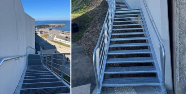 Le Conquet : Les travaux de la rampe Sainte-Barbe sont terminés